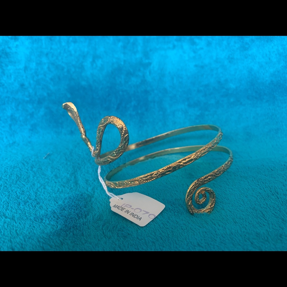 Indian Art Snake Bangle Bracelet